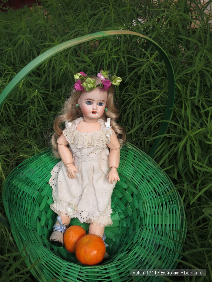 Прекрасная Бланш — Антикварные куклы Limoges (Лимож): Lanternier (фото 5)