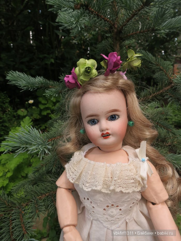 Прекрасная Бланш — Антикварные куклы Limoges (Лимож): Lanternier (фото 2)