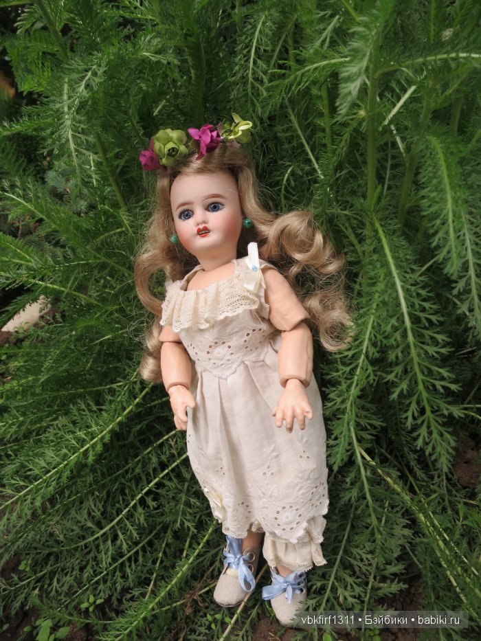 Прекрасная Бланш — Антикварные куклы Limoges (Лимож): Lanternier (фото 4)