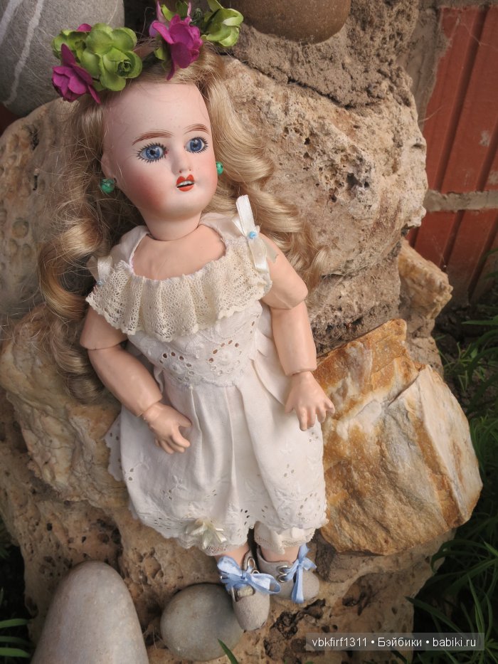 Прекрасная Бланш — Антикварные куклы Limoges (Лимож): Lanternier (фото 6)