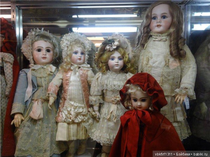 Французские антикварные куклы Жюмо