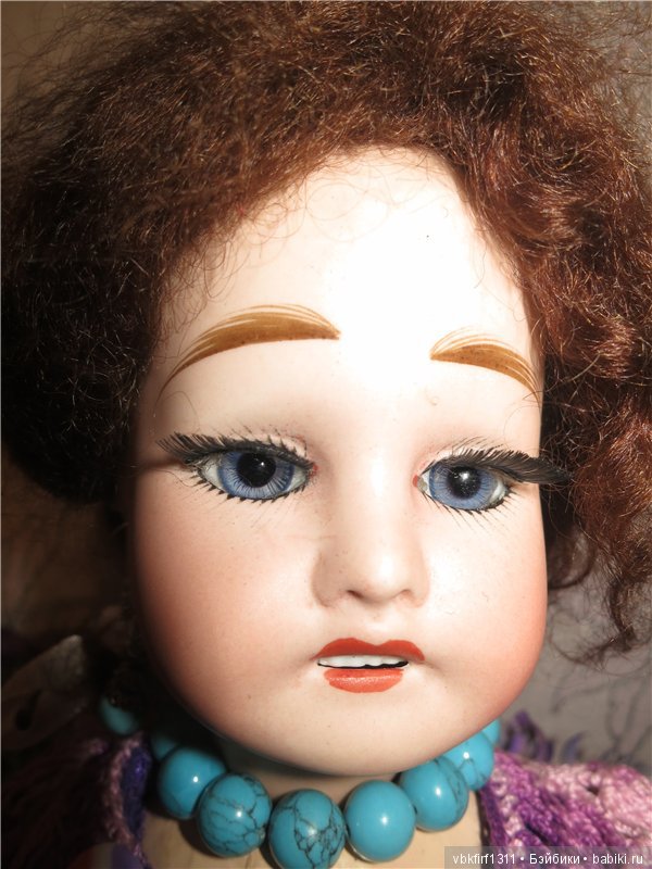 Франция Лимож - Фарфор - Антикварные куклы