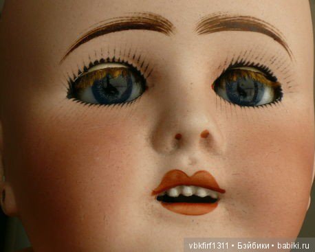 Франция Лимож - Фарфор - Антикварные куклы