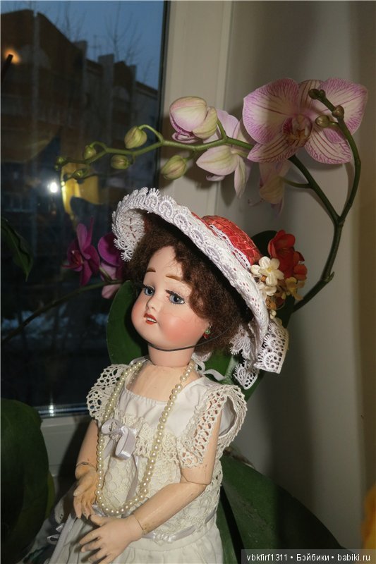 Франция Лимож - Фарфор - Антикварные куклы