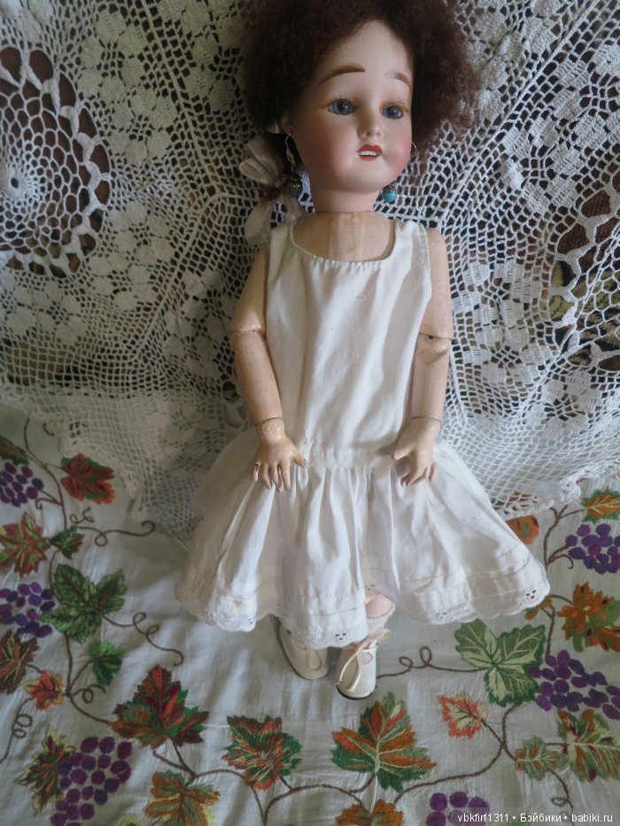 Франция Лимож - Фарфор - Антикварные куклы