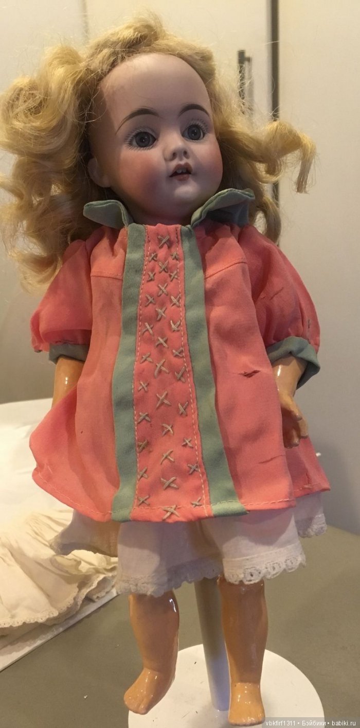 Рождение... Кестнер 143 — Реставрация антикварных кукол: ремонт фарфора (фото 3)