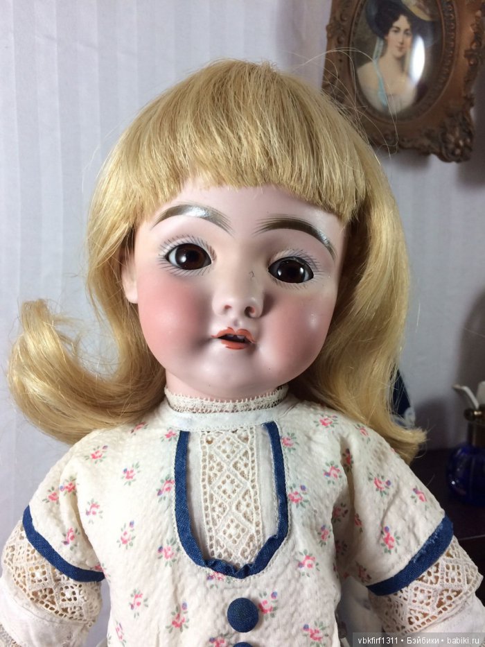 Рождение... Кестнер 143 — Реставрация антикварных кукол: ремонт фарфора