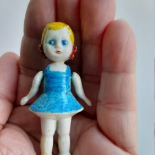 Винтажная Дюймовочка редкая из КОЛКОГО ПЛАСТИКА Винтажная Дюймовочка редкая из КОЛКОГО ПЛАСТИКА