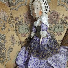 Реплика старинных английских деревянных кукол 17-18вв Уильяма Хиггс