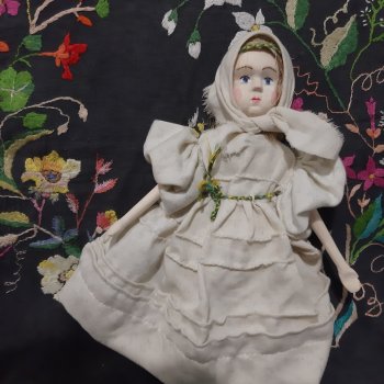 куколка по мотивам артельной куклы 1920 г