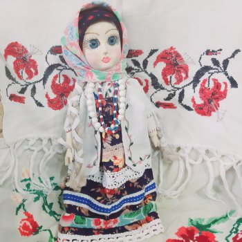 Дунечка - куколка по мотивам Дунаевской артельной куклы 1900 г.