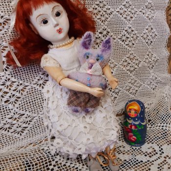 Куколка  Кристя, рожденная к Крещению!