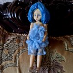 Мальвина - куколка из дерева