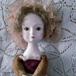 Королева Анна-реплика старинных кукол 16-18 век