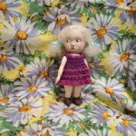 Клава-куколка из дерева с характером