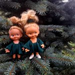 Копытка длиноволосая блондинка в родном