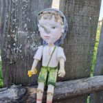 Отличный подарок-Буратино деревянный !