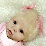 Сладкая блондиночка Криста. Кукла реборн