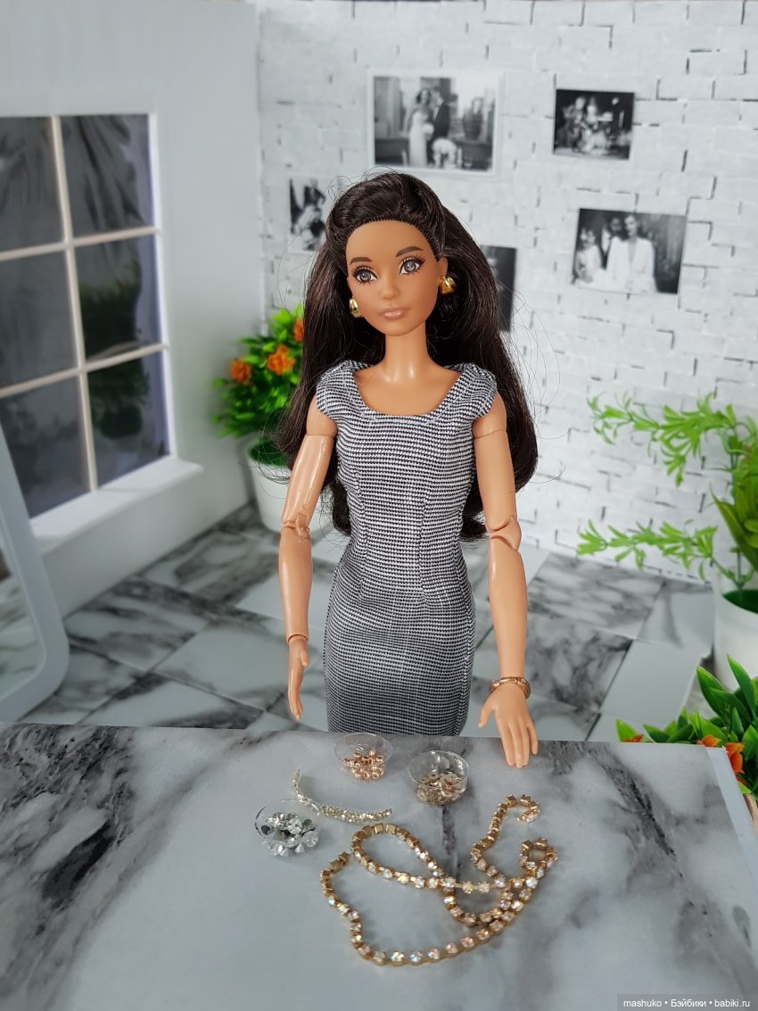 История одного платья — Куклы Barbie (Барби): Looks (фото 9)