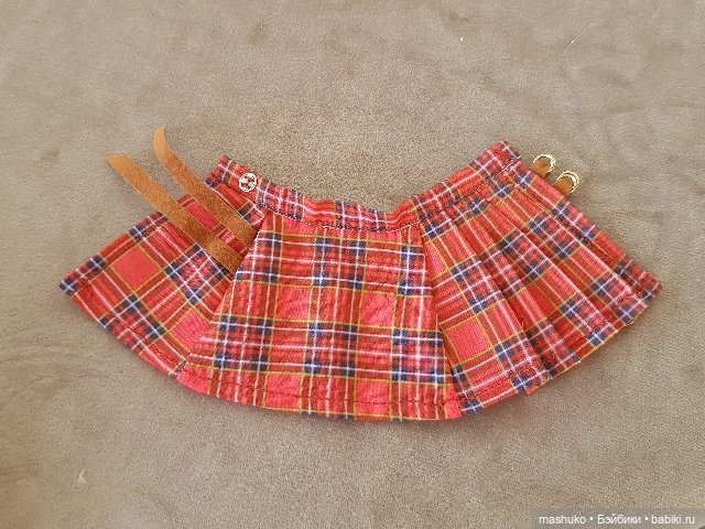 Настроение в клеточку | Бэйбики Настроение в клеточку — Одежда и обувь для кукол своими руками: фото (фото 2)