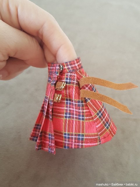 Настроение в клеточку | Бэйбики Настроение в клеточку — Одежда и обувь для кукол своими руками: фото (фото 4)