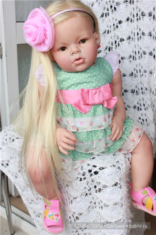 Кукла реборн Арианна из мастерской "Лучик Света" (фото 8)