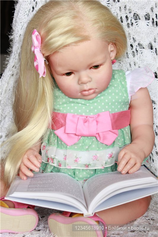 Кукла реборн Арианна из мастерской "Лучик Света" (фото 5)