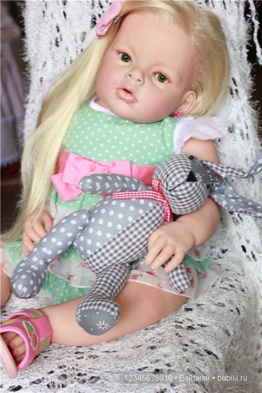 Кукла реборн Арианна из мастерской "Лучик Света" (фото 6)