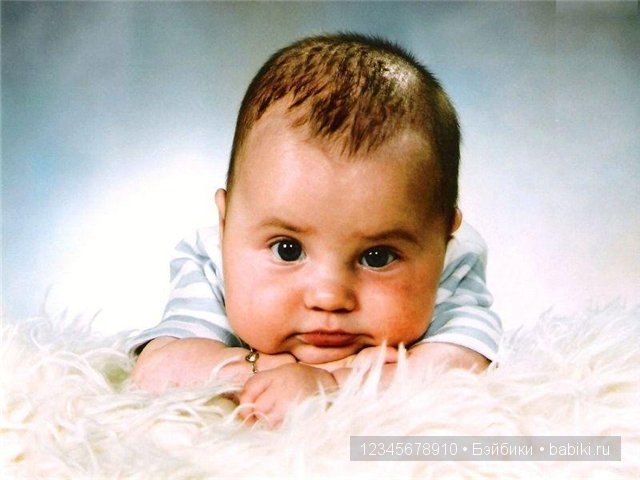 малыши с интересными прическами