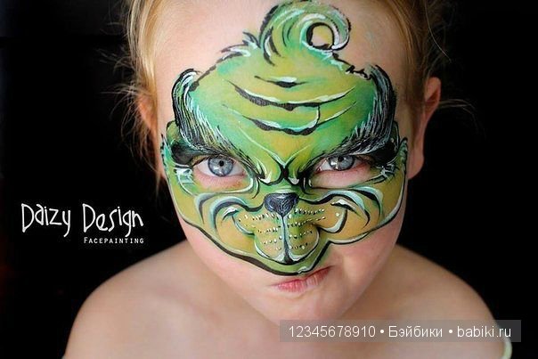 Необычный боди арт на лицах (фото 4)