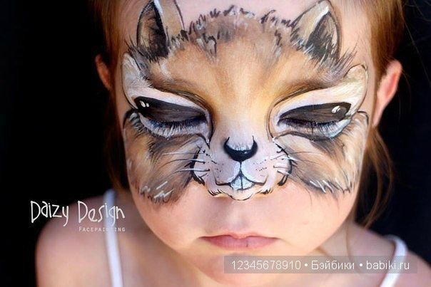 Необычный боди арт на лицах (фото 7)