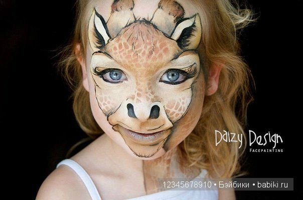 Необычный боди арт на лицах (фото 3)