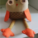 Совушка - текстильная игрушка своими руками