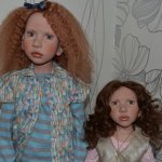 Марта и Чоювира, мои первые малышки очаровашки от Цвергназе!