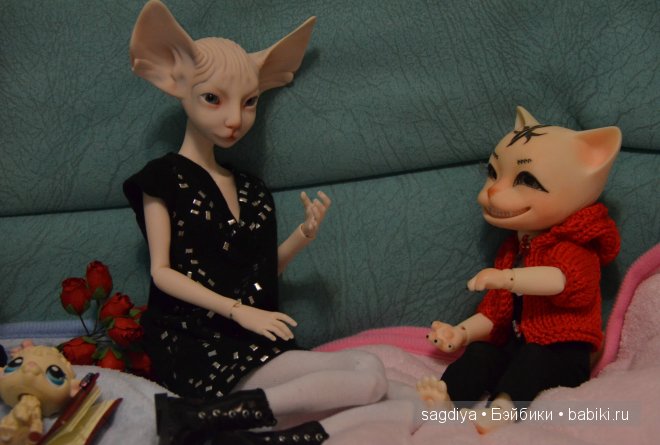 Моя очаровашка! девочка-кошка Полина (фото 10)