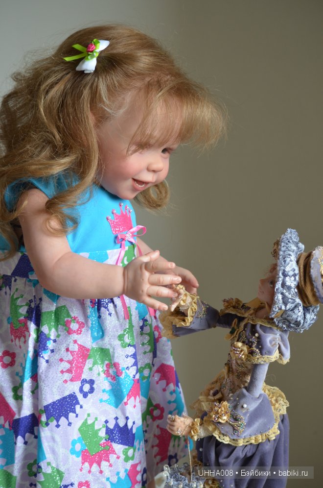 Кукла реборн Арина - лучезарный живчик