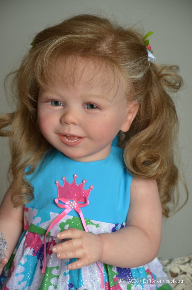 Кукла реборн Арина - лучезарный живчик