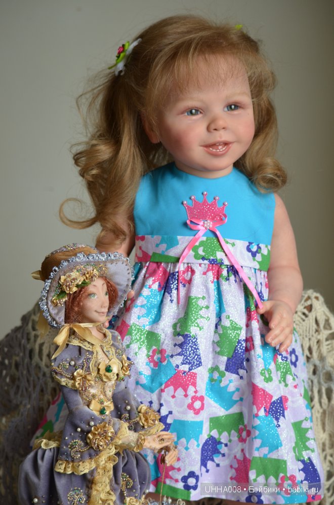 Кукла реборн Арина - лучезарный живчик