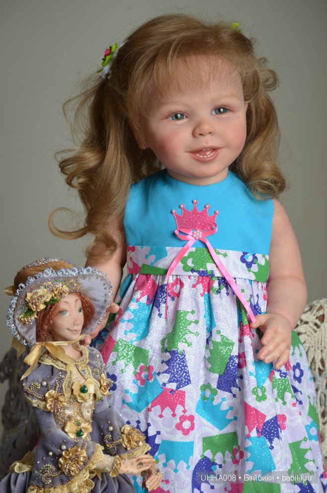 Кукла реборн Арина - лучезарный живчик