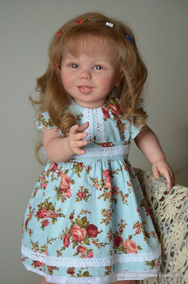 Кукла реборн Арина - лучезарный живчик (фото 3)