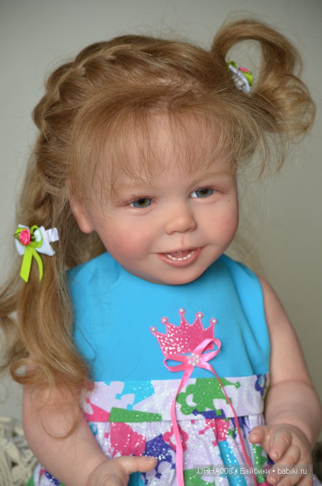 Кукла реборн Арина - лучезарный живчик