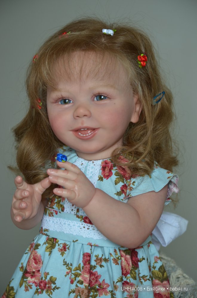 Кукла реборн Арина - лучезарный живчик