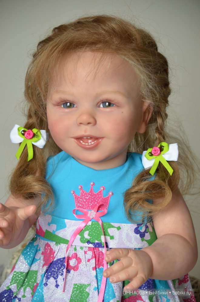 Кукла реборн Арина - лучезарный живчик