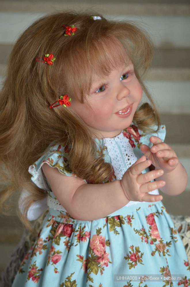 Кукла реборн Арина - лучезарный живчик (фото 7)