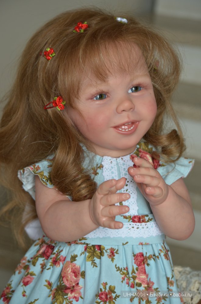 Кукла реборн Арина - лучезарный живчик (фото 6)