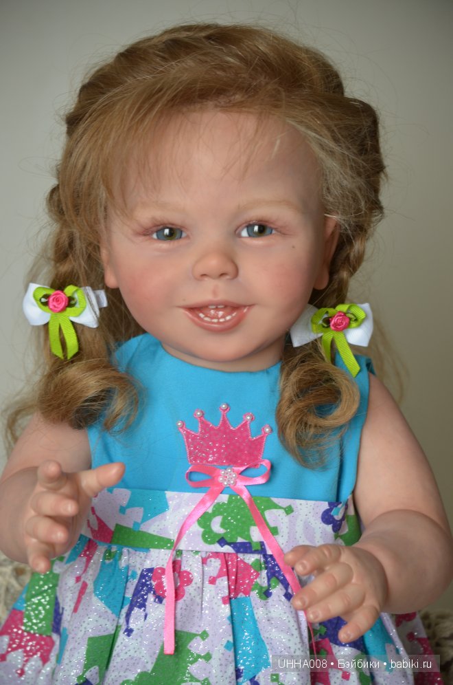 Кукла реборн Арина - лучезарный живчик