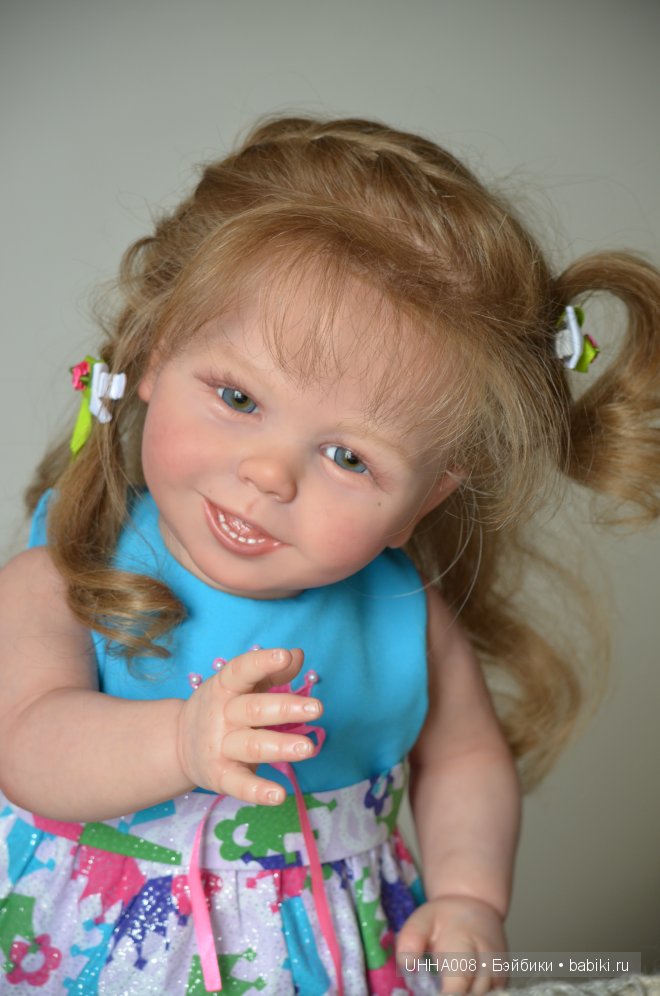 Кукла реборн Арина - лучезарный живчик