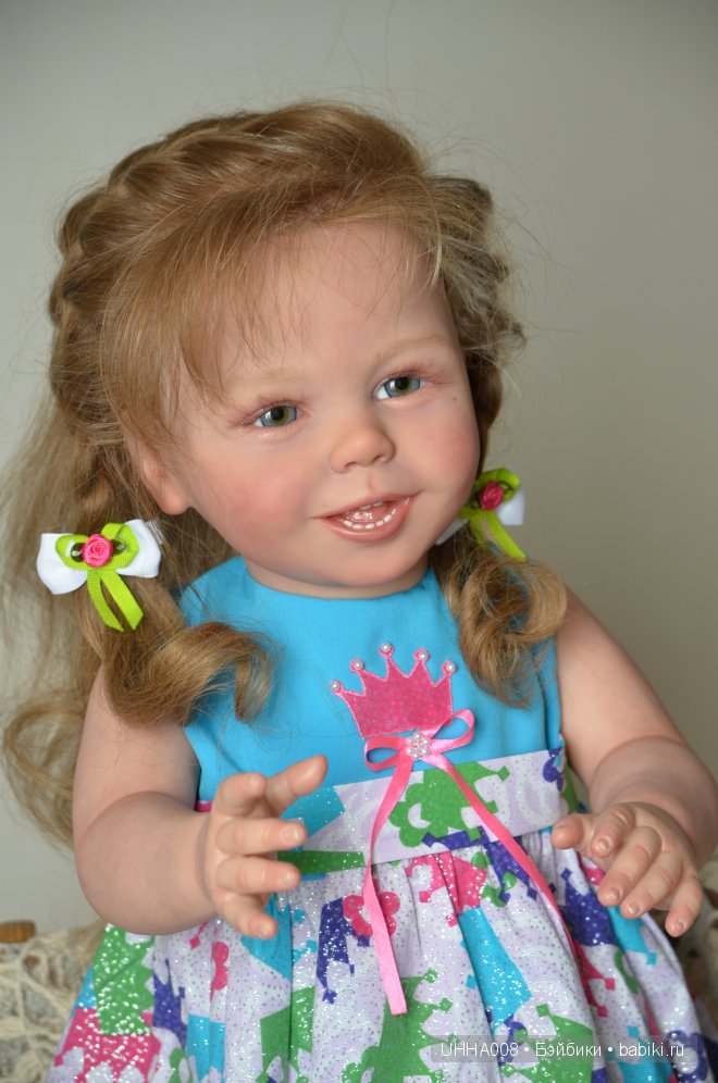 Кукла реборн Арина - лучезарный живчик