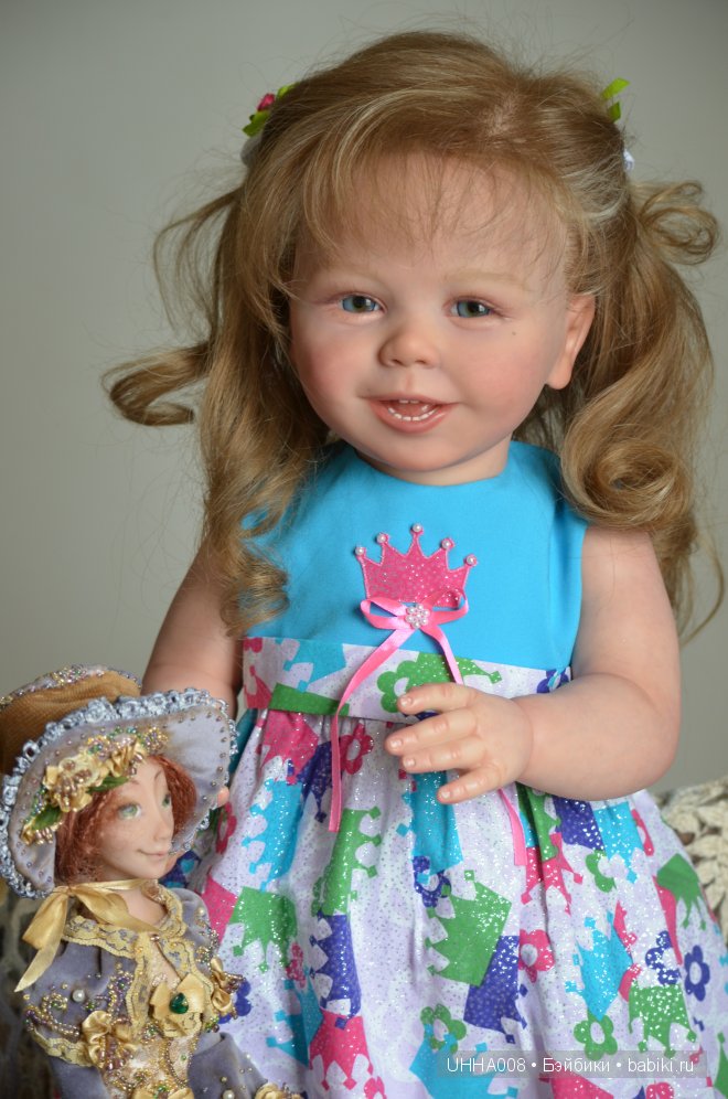 Кукла реборн Арина - лучезарный живчик