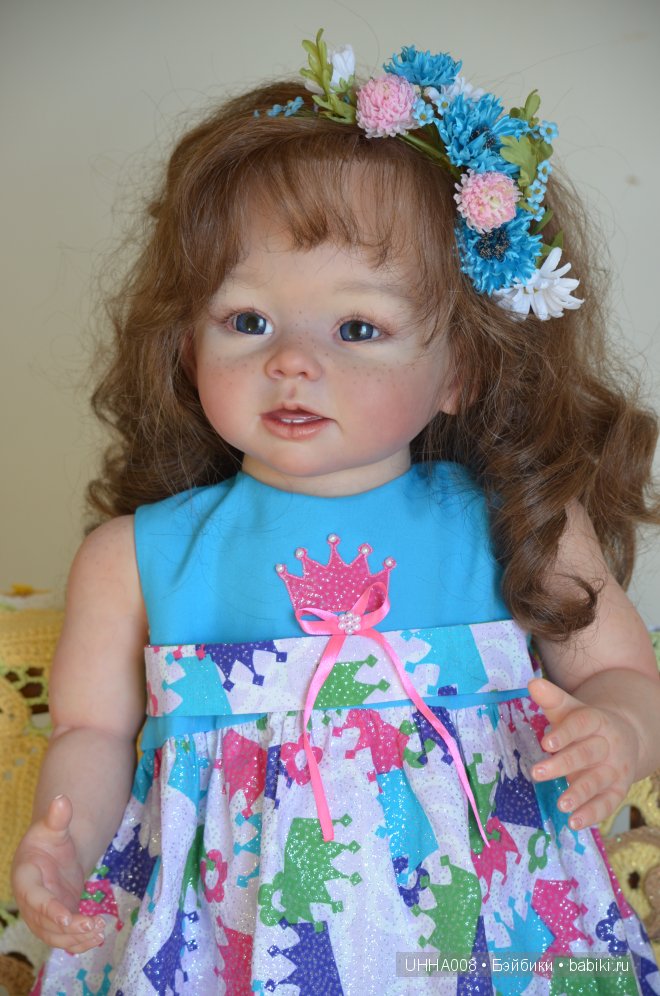 Юная кукла реборн Софи (по мотивам Армель) (фото 9)